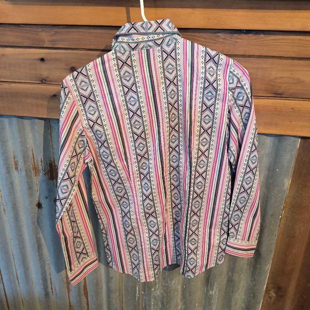 Long sleeve snap- girls