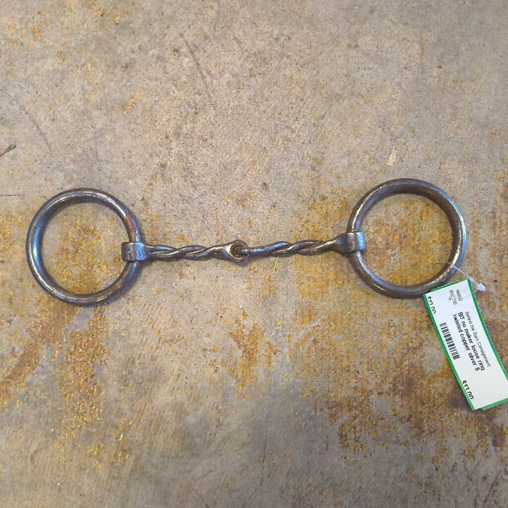 loose ring twisted copper