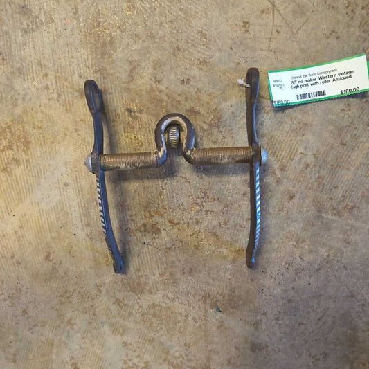 Western vintage high port with roller