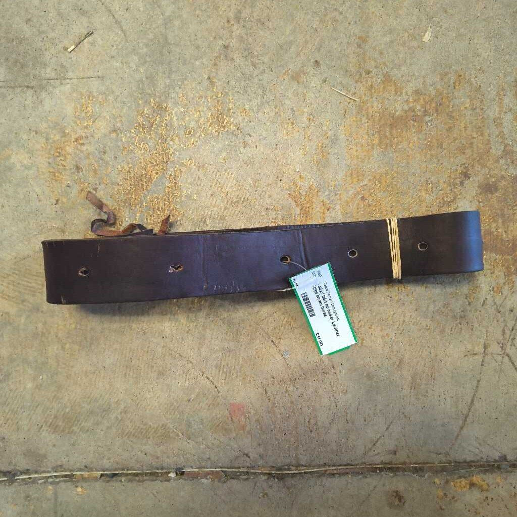 Leather latigo