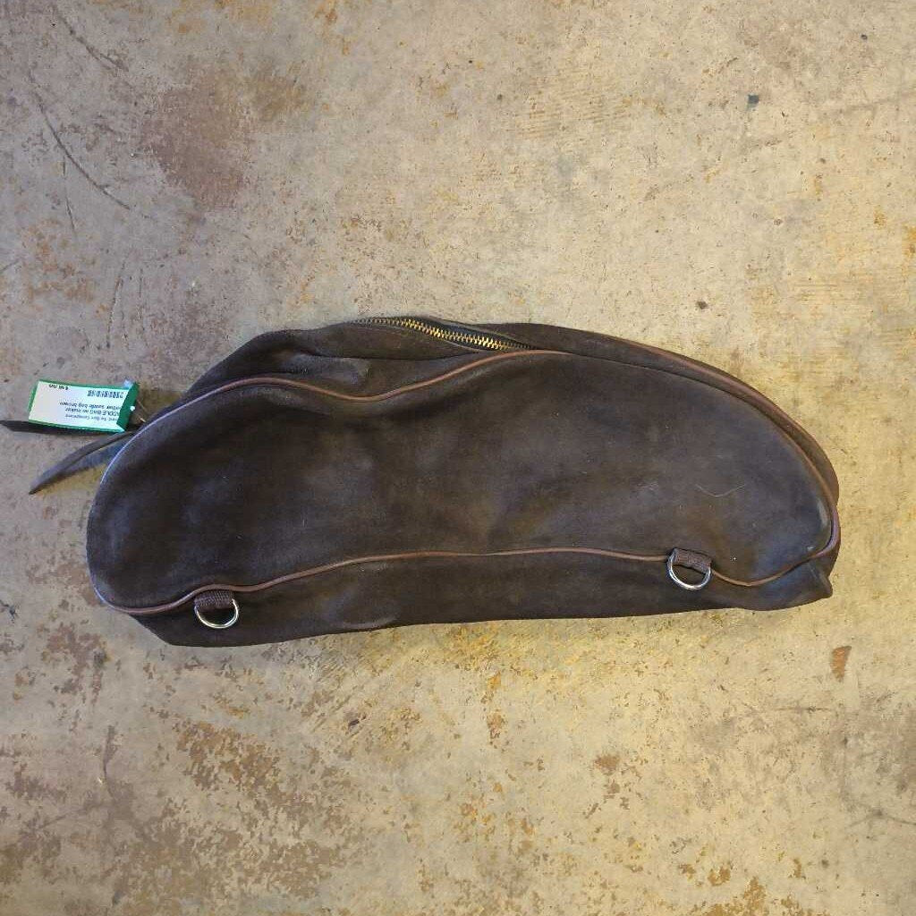 Leather saddle bag