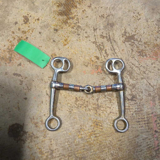 long shank snaffle with rollers