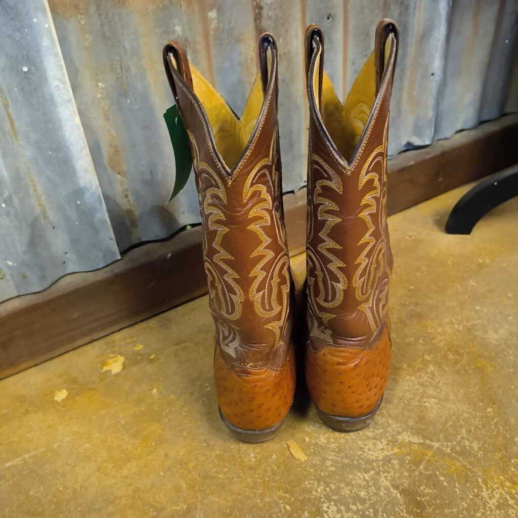 Mens boots-ostrich