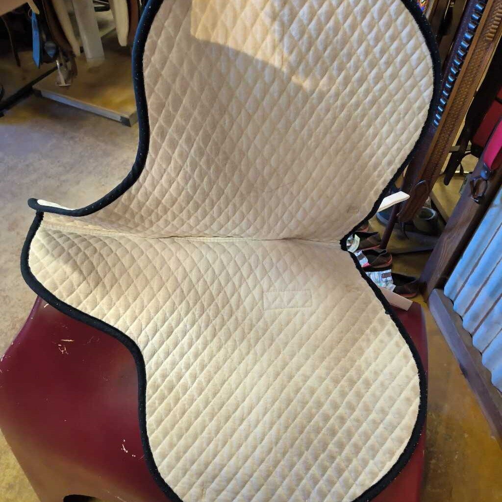 thin quilted contour pad