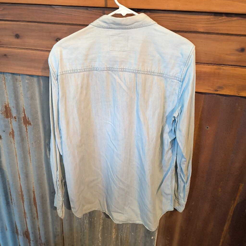 long sleeve button down- ladies