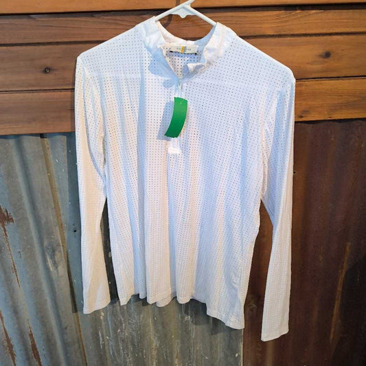 long sleeve shirt- ladies mesh