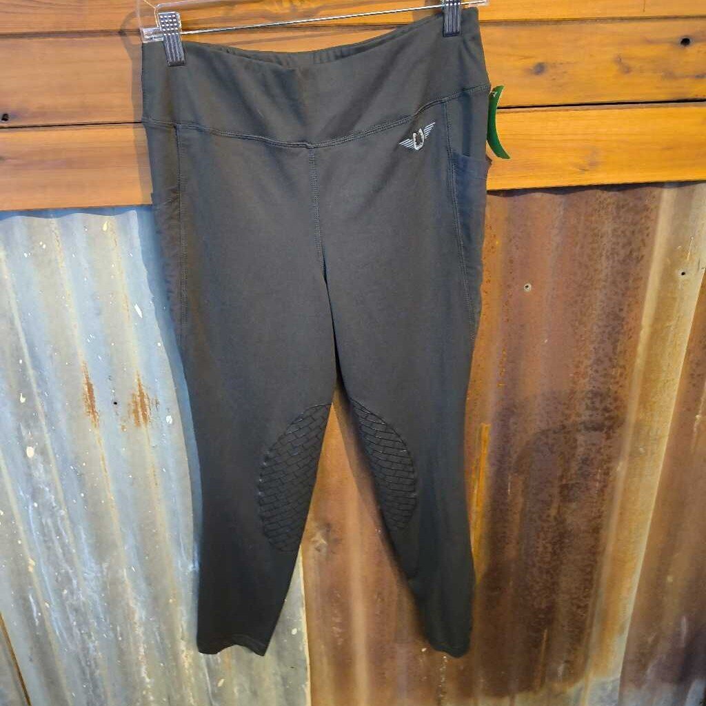 Knee patch pull on breeches- ladies