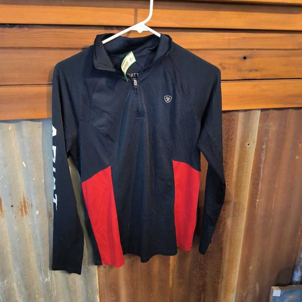 long sleeve Red mesh- adult