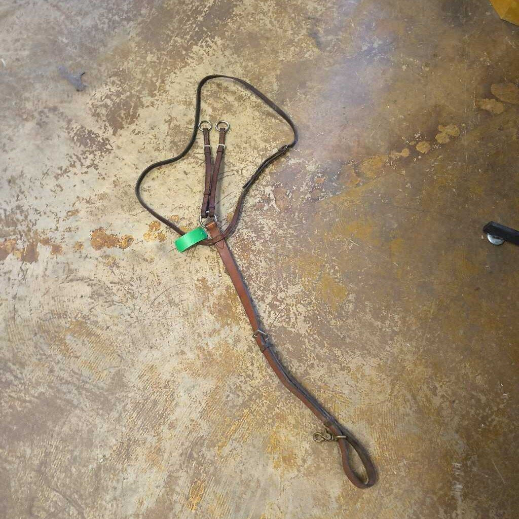 leather running martingale