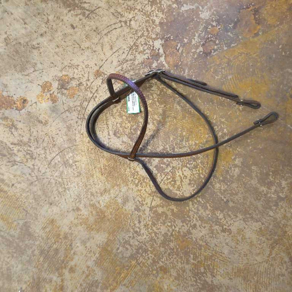 leather brow band bridle