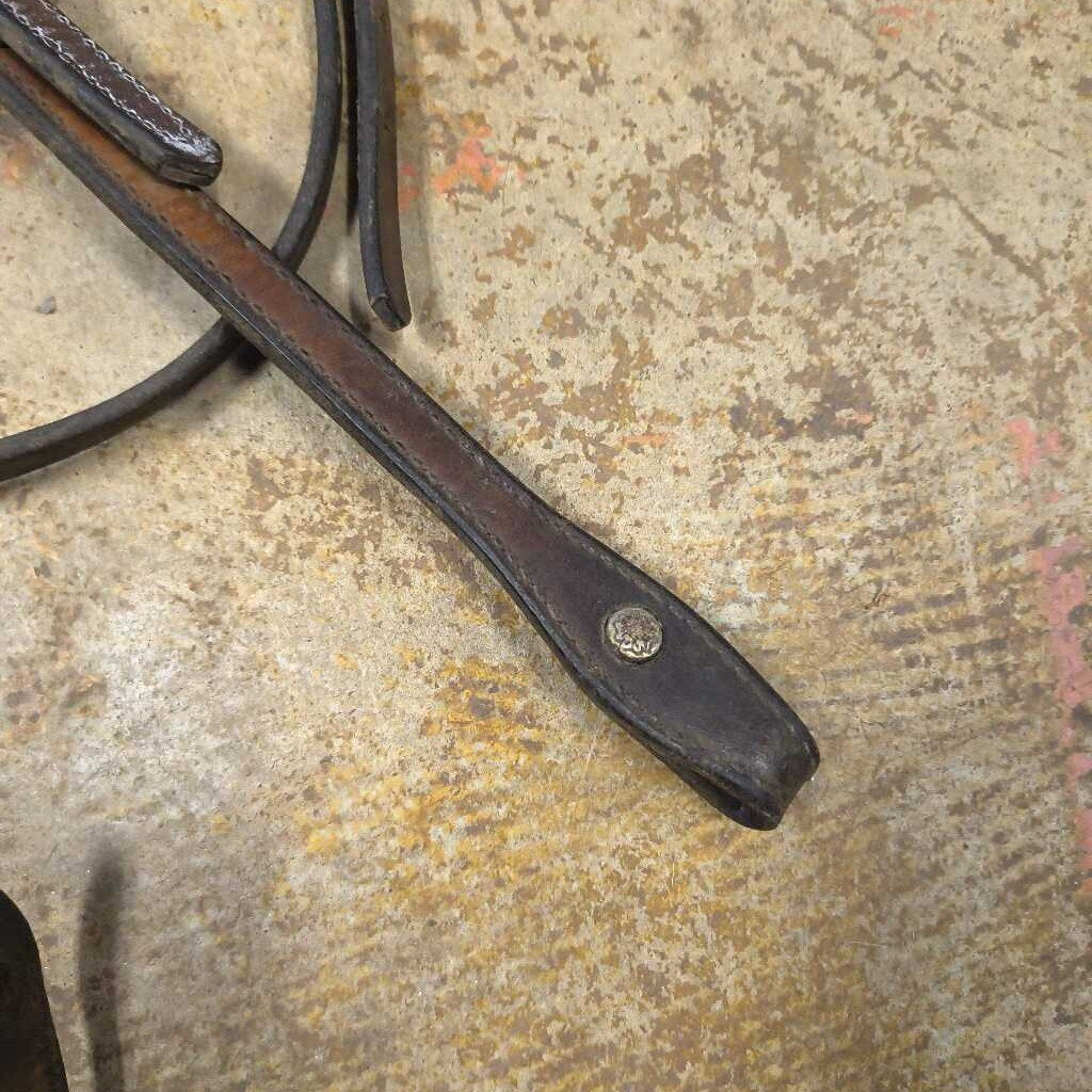 leather brow band bridle