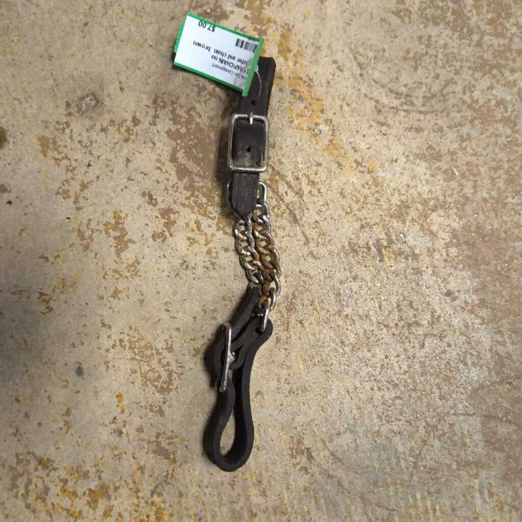leather and chain