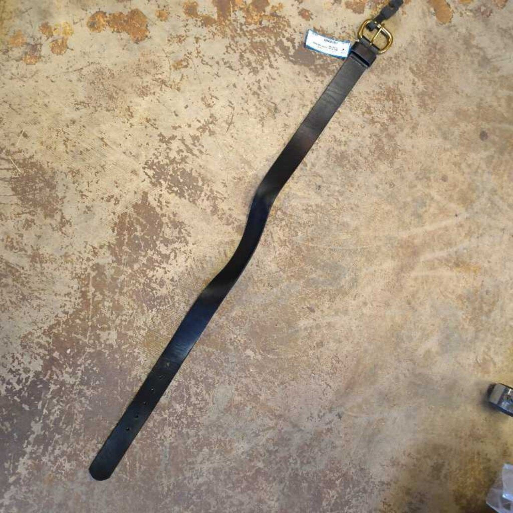 Leather belt