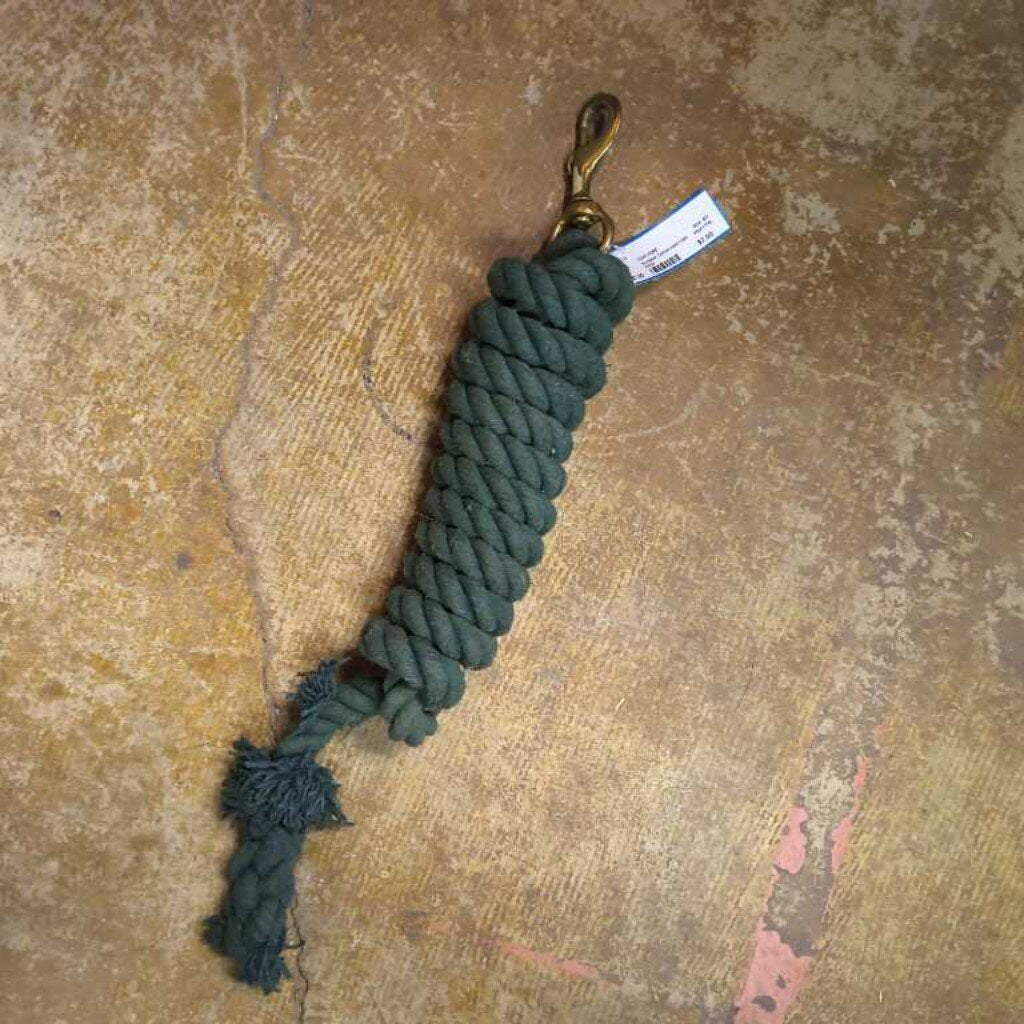 Cotton lead rope