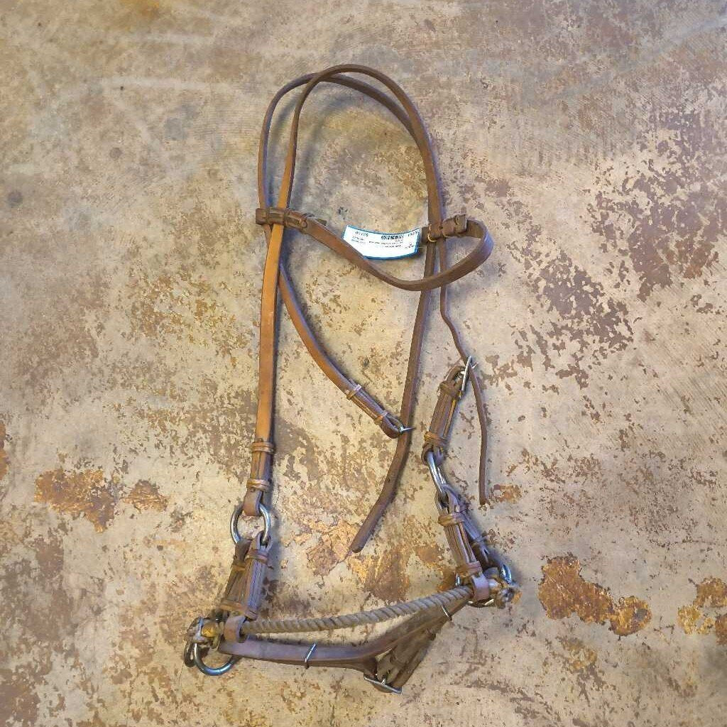 Leather side pull