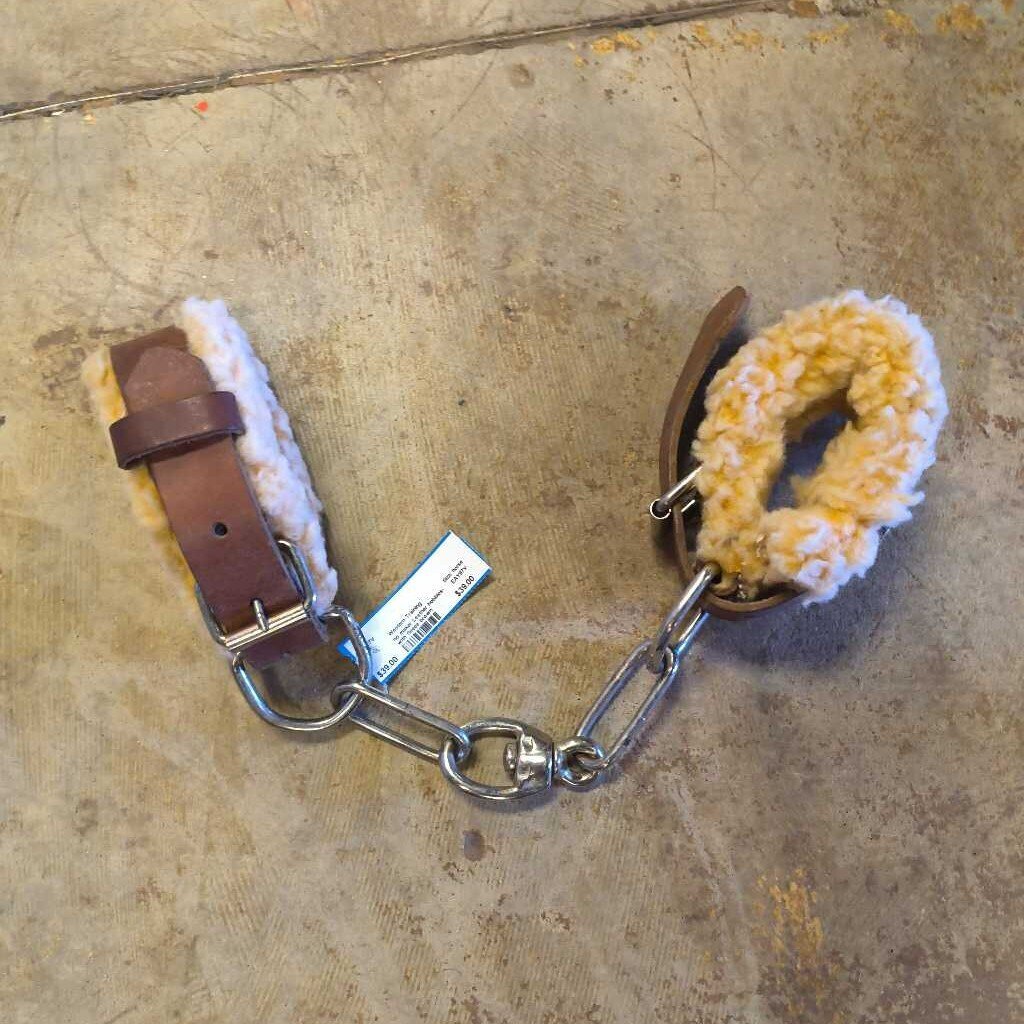 Leather hobbles- with fleece