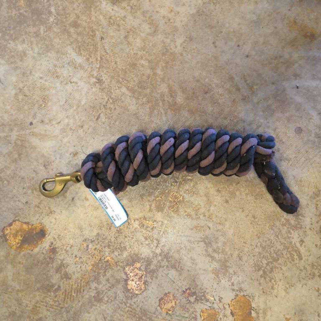 Cotton lead rope