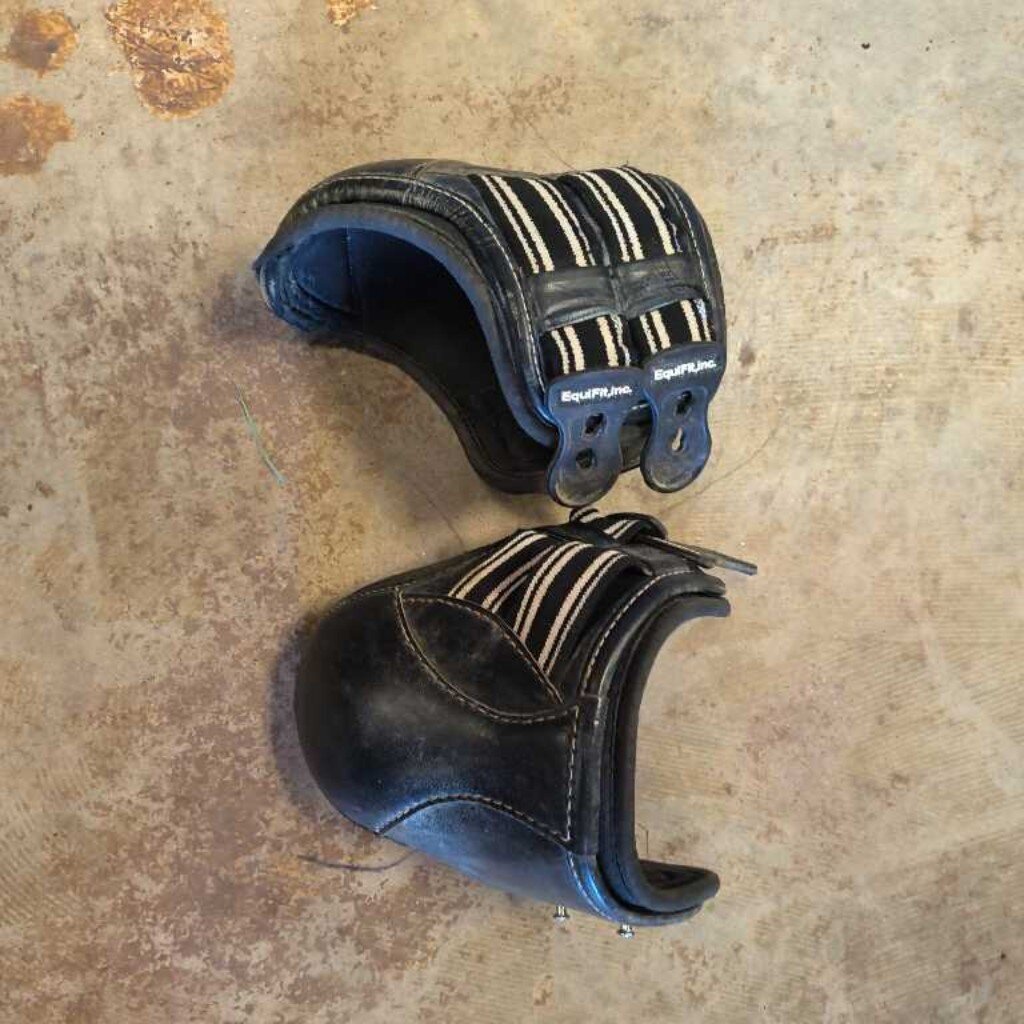 Leather and neoprene