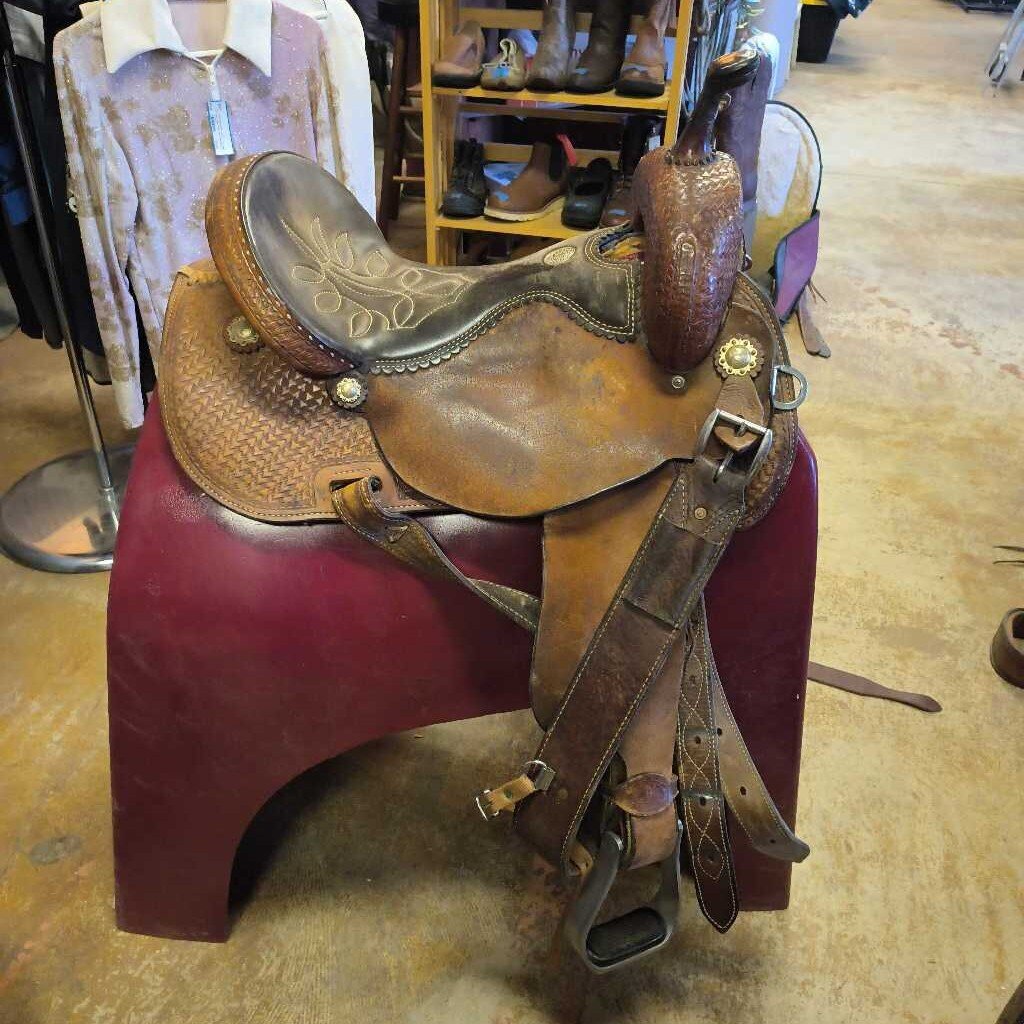 Barrel saddle- Double J- Pozzi