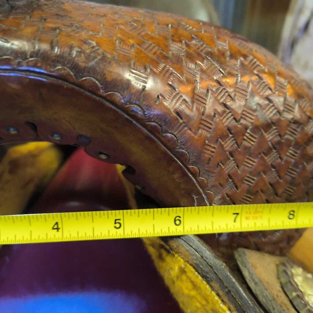 Barrel saddle- Double J- Pozzi
