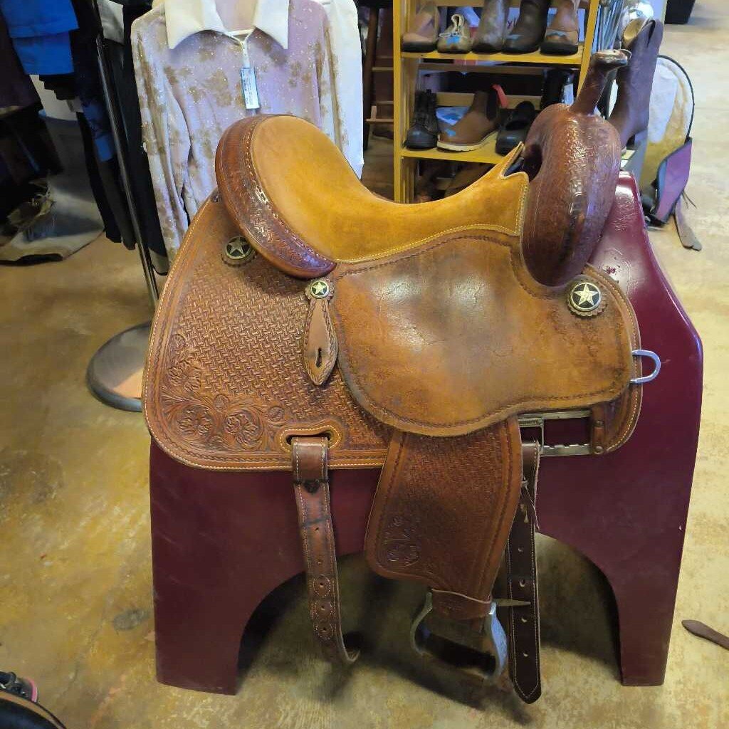 Barrel saddle- draft- Martin saddlery