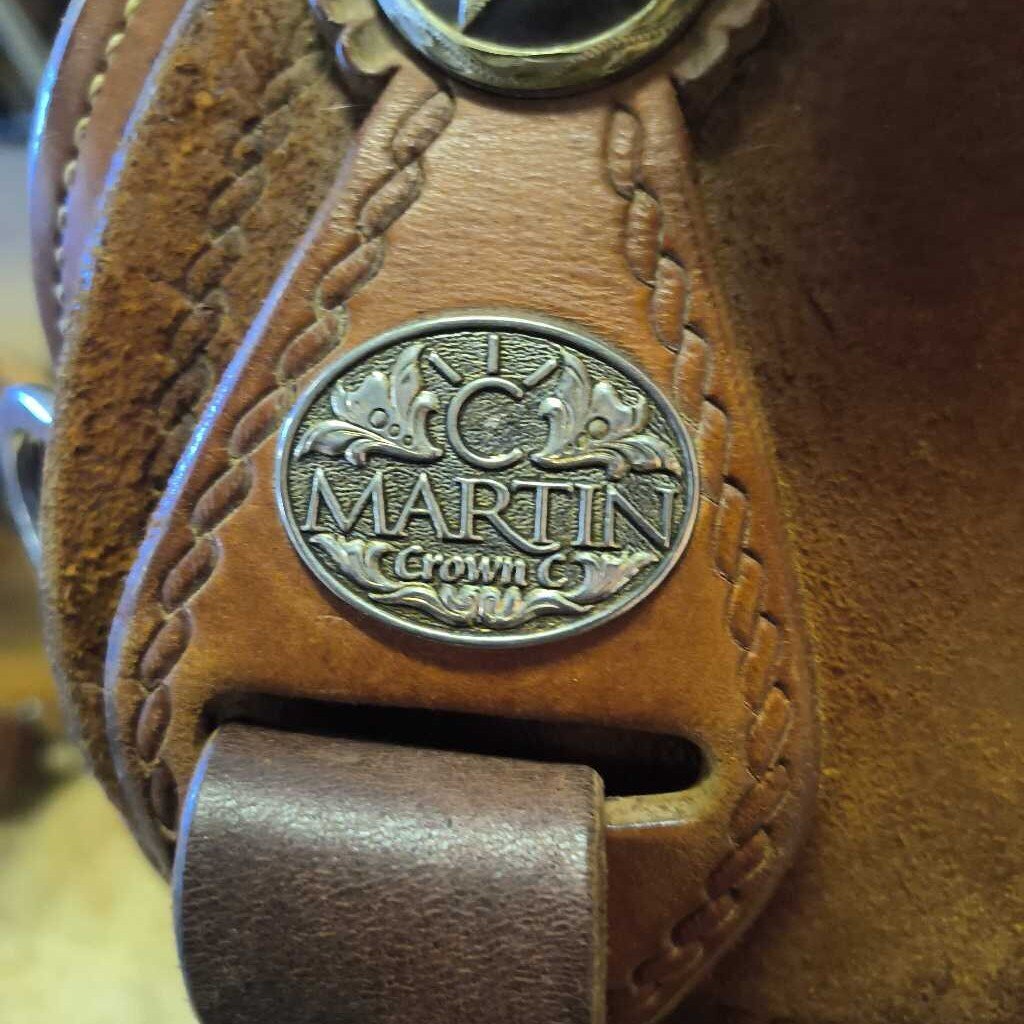 Barrel saddle- draft- Martin saddlery
