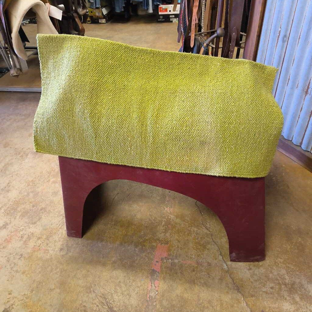 Woven pad cover