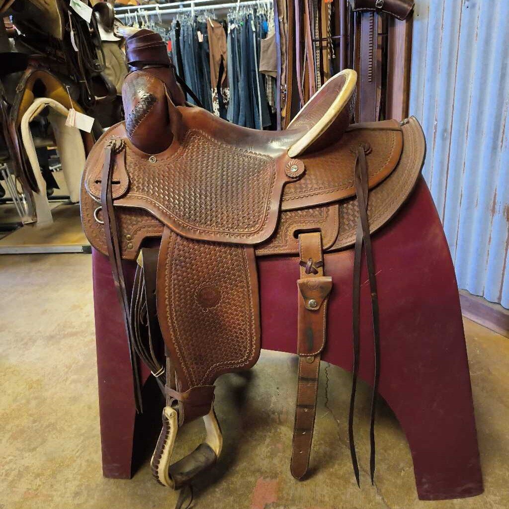Wade style- hard seat Roper