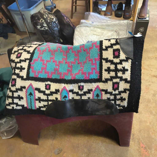 Pad cover with leather