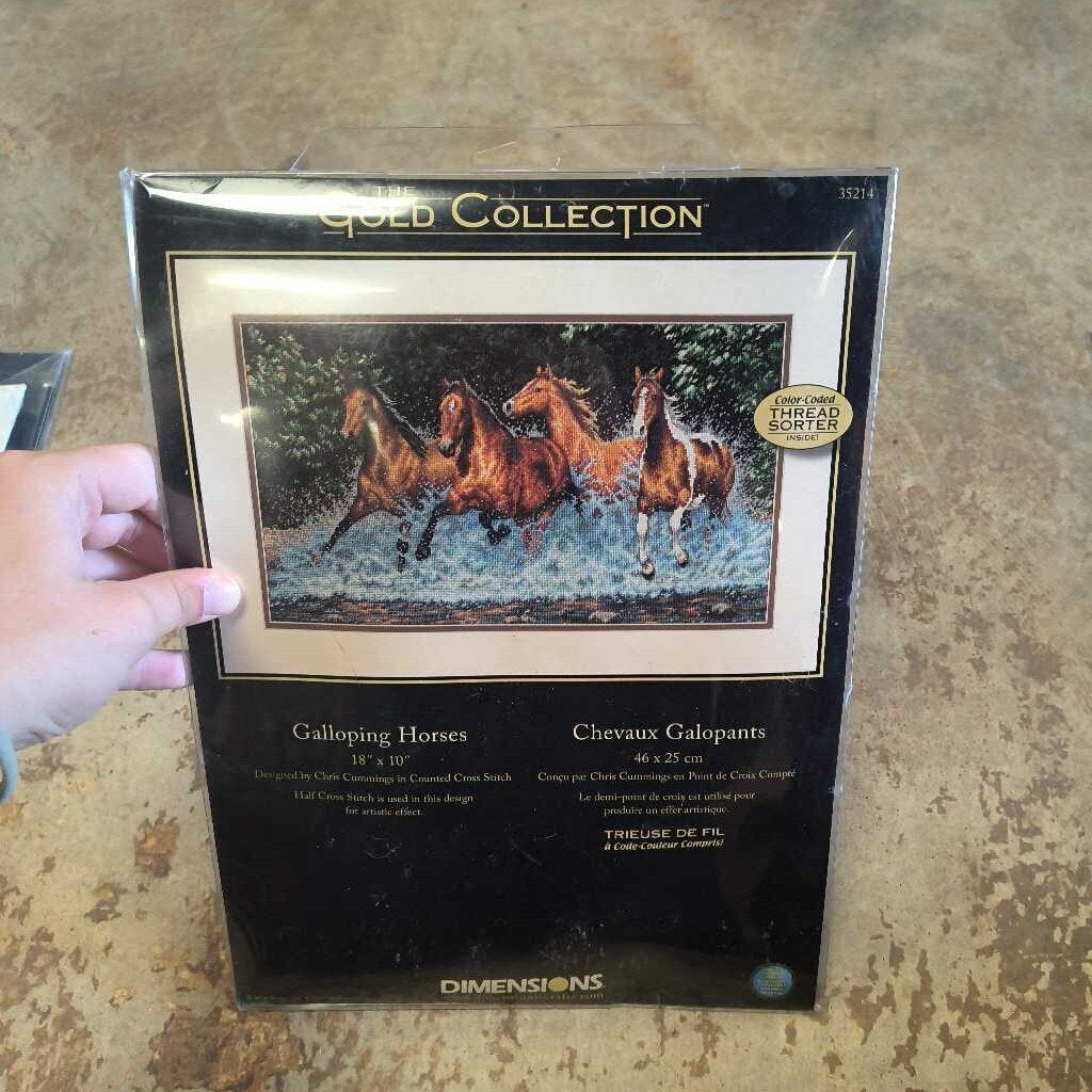 Cross stitch- kits (6)