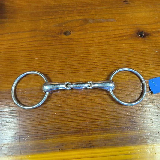 Loose ring 3 piece snaffle