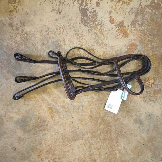New with tags raised English bridle set