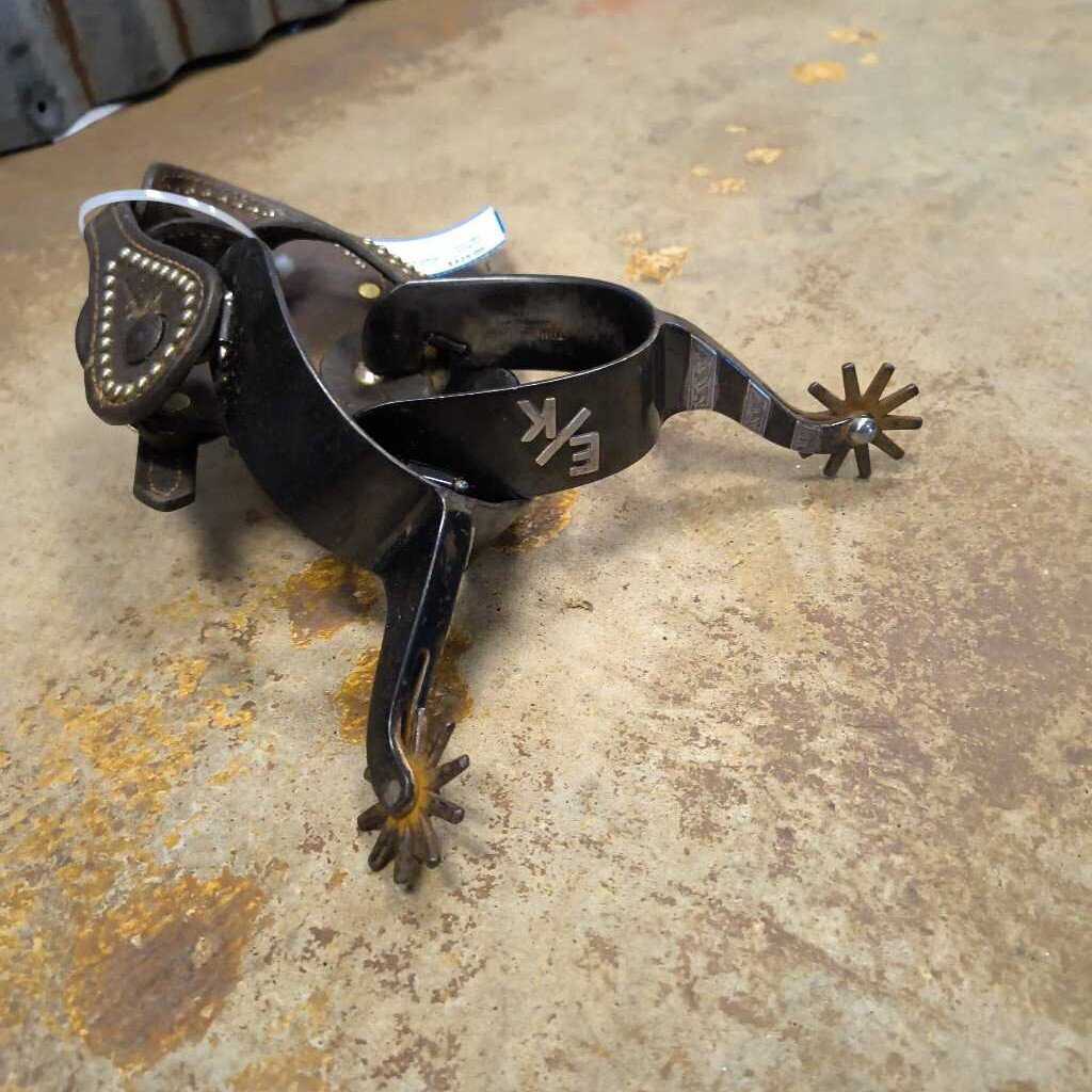 Tom Balding- western spurs and straps