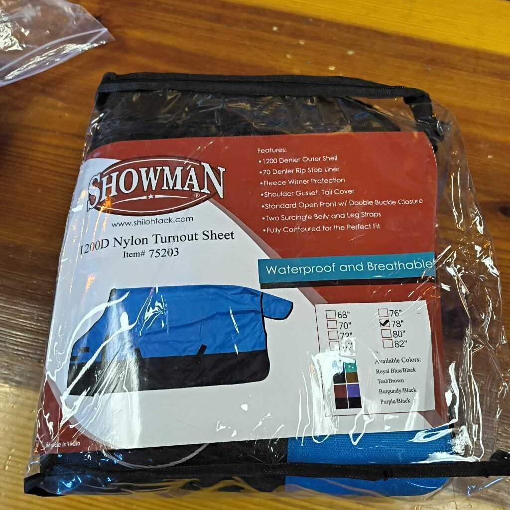 1200D Waterproof and Breathable Turnout Sheet