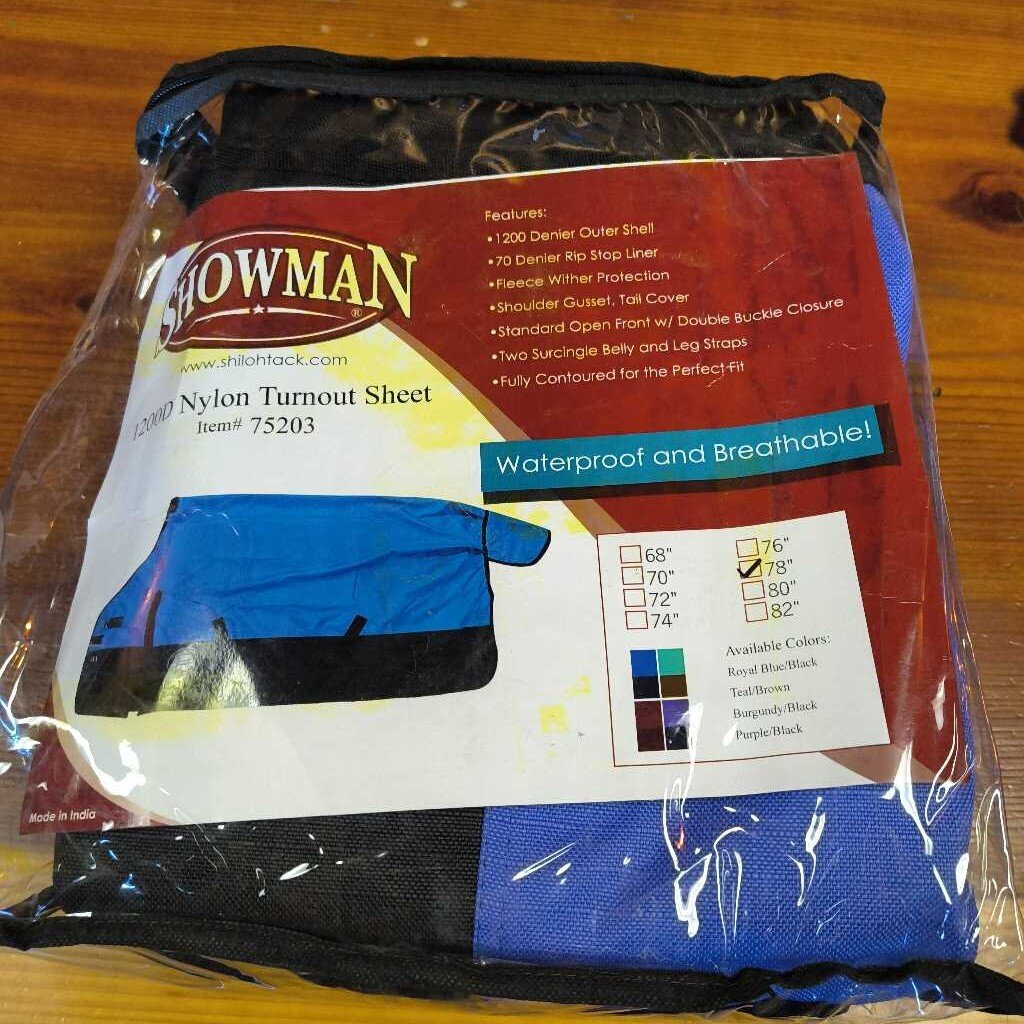 1200D Waterproof and Breathable Turnout Sheet