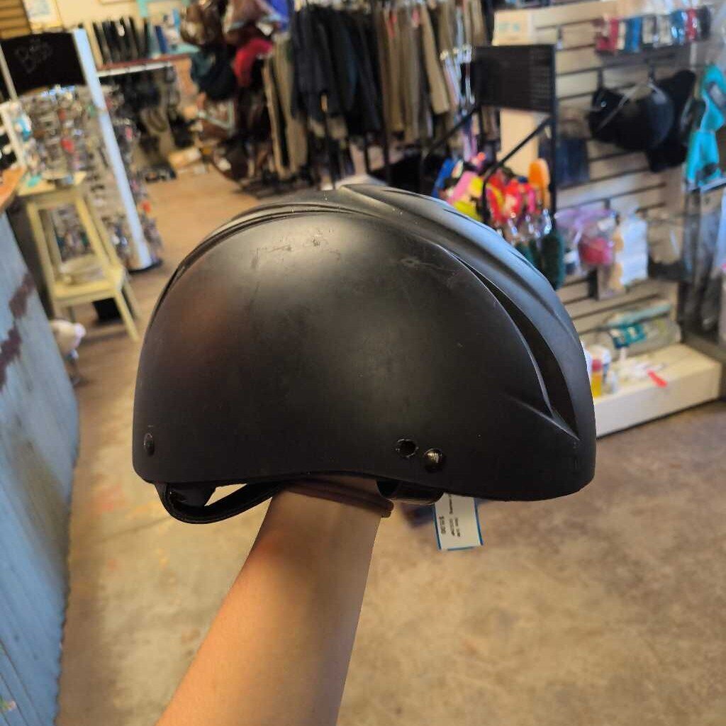 used helmet missing brim