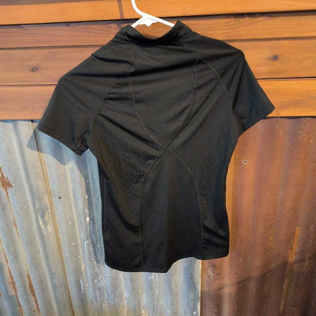 Short sleeve quarter zip sunshirt- adult