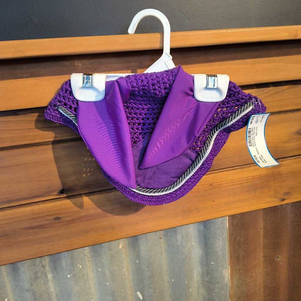 New- Crochet style fly Veil