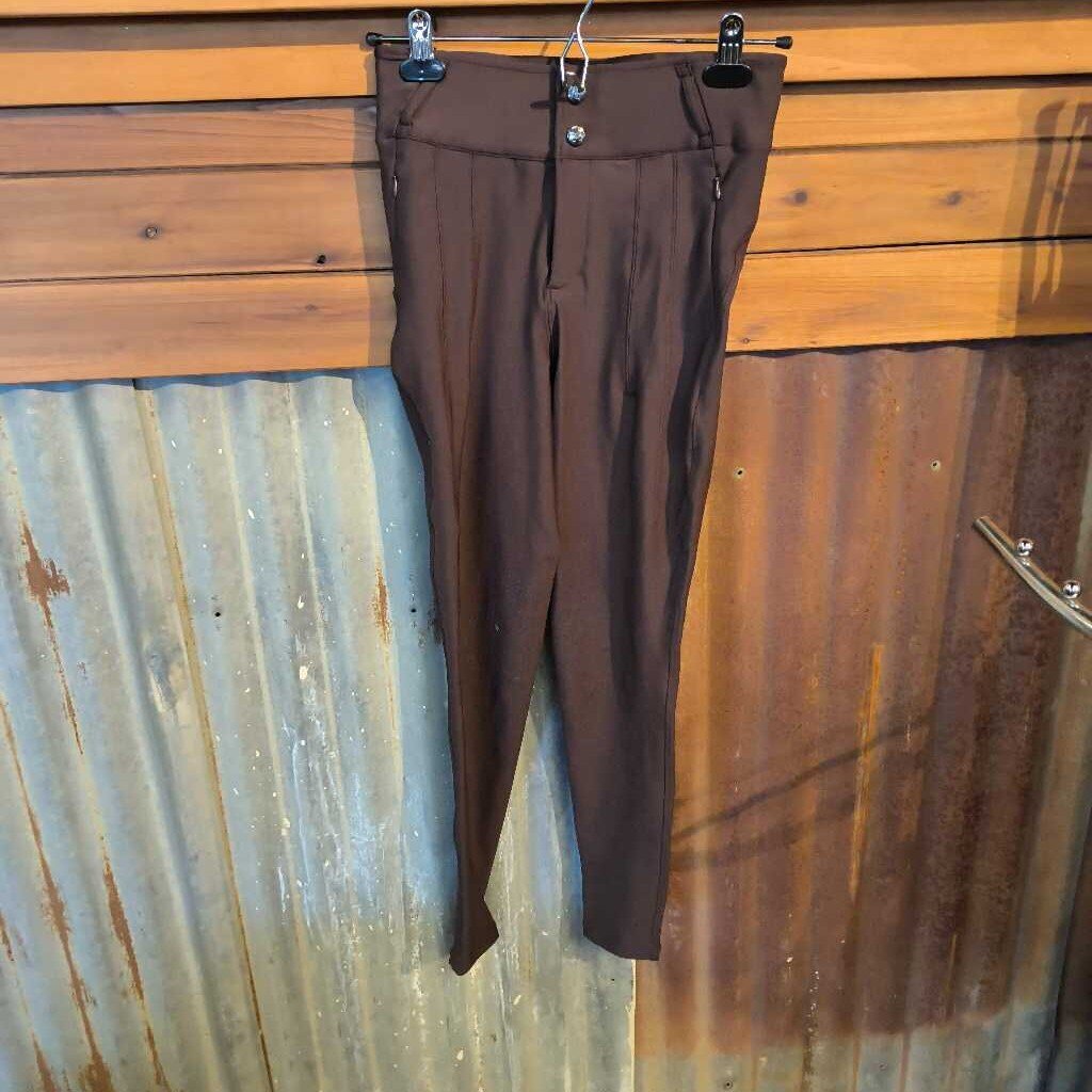 Knee patch stretchy compression breeches