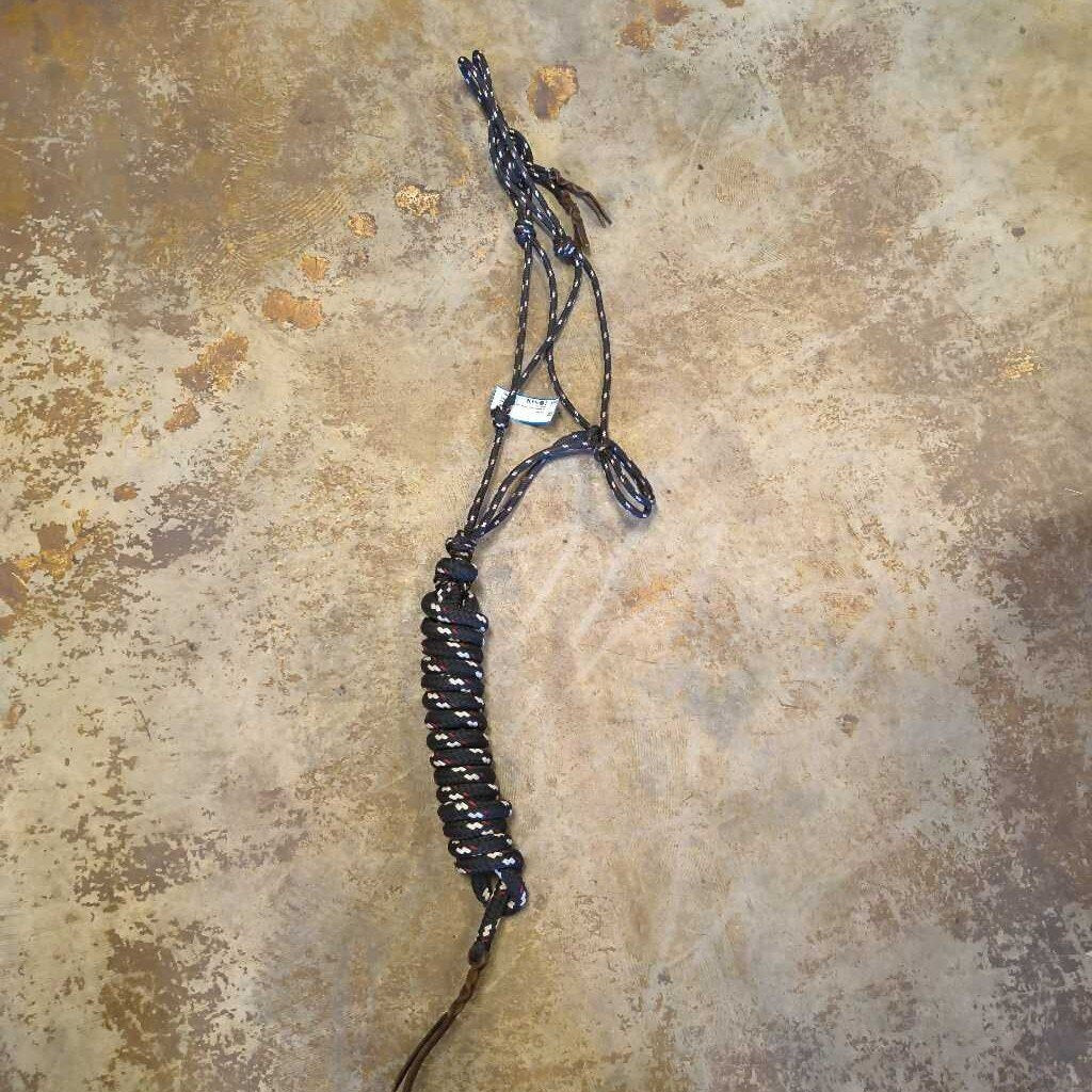 Rope halter and lead