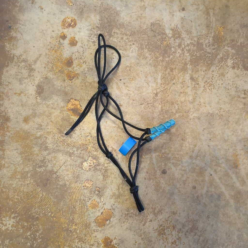 Rope halter with correction nose