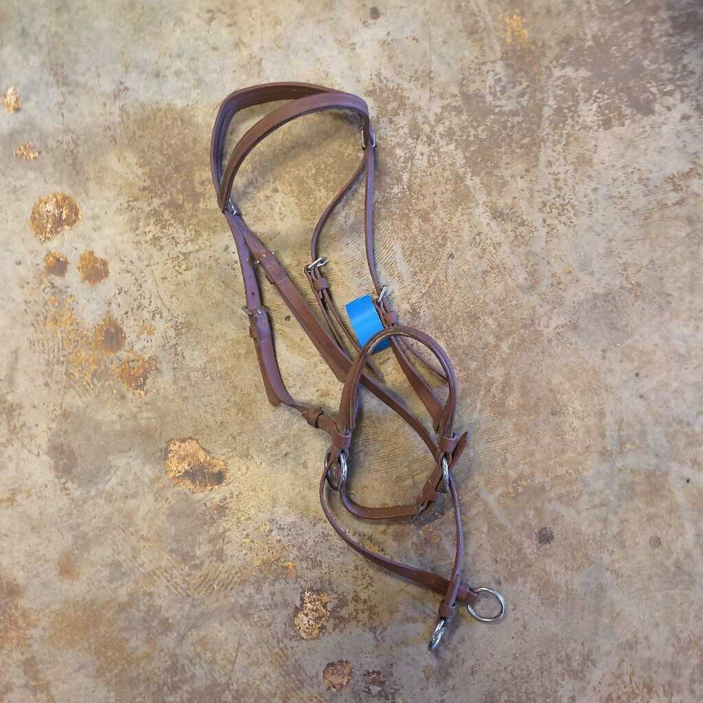 Biothane bitless Western bridle