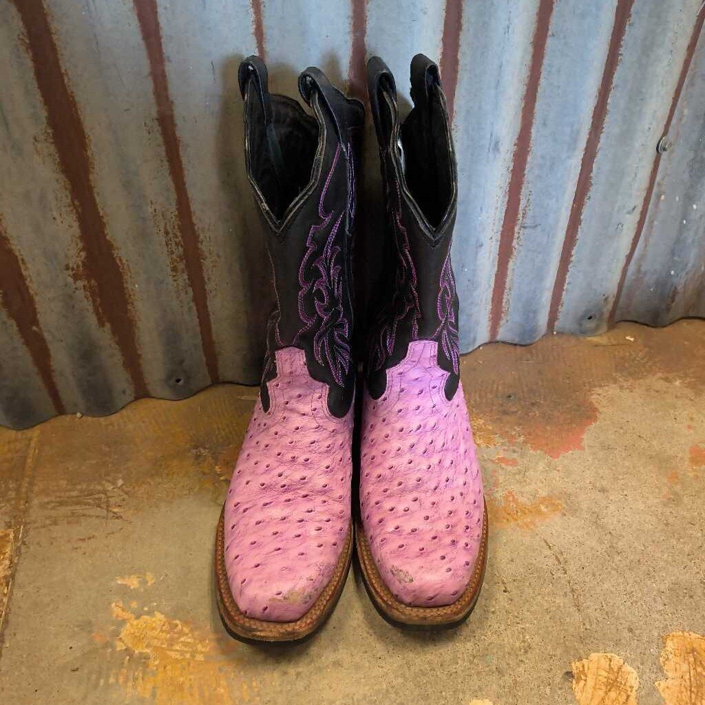 Lightly used western boots