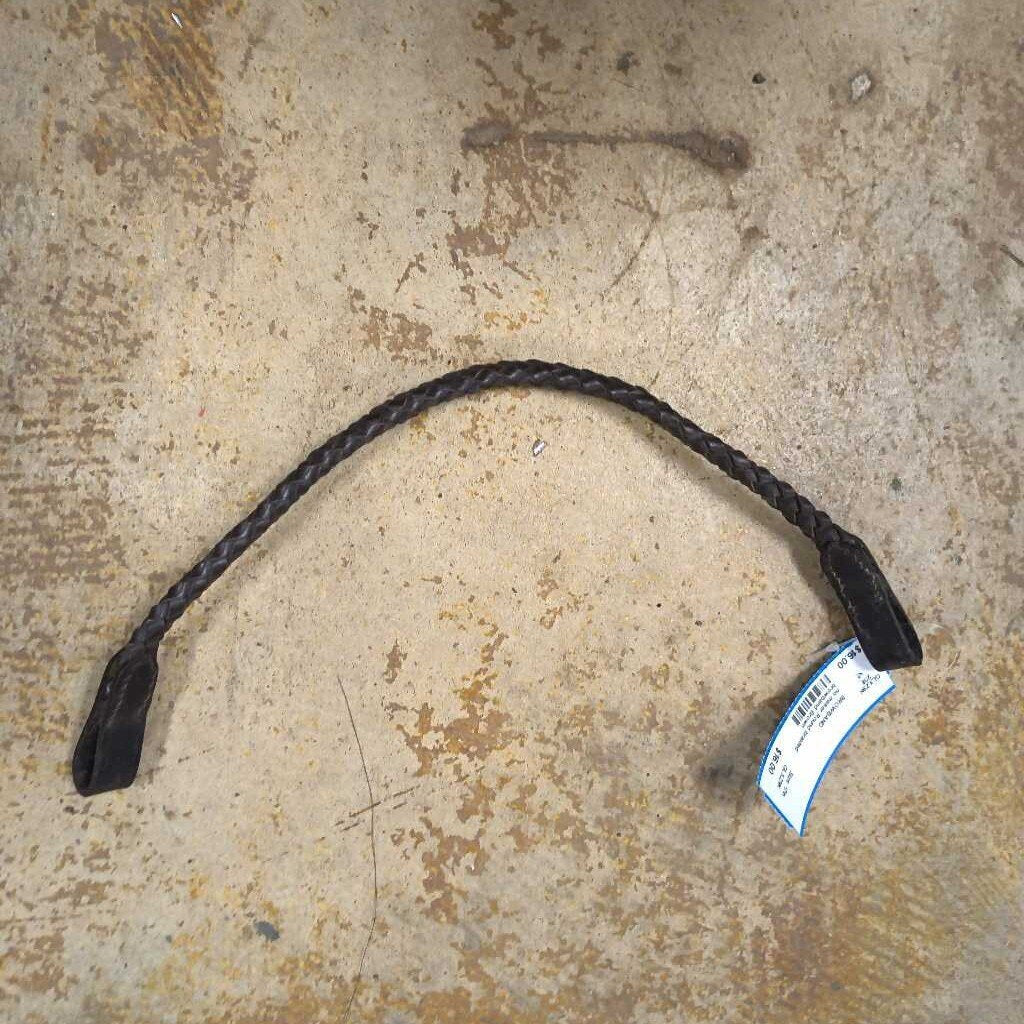 Round braided browband