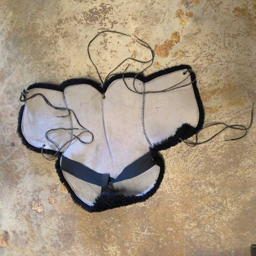 Real fleece seat pad