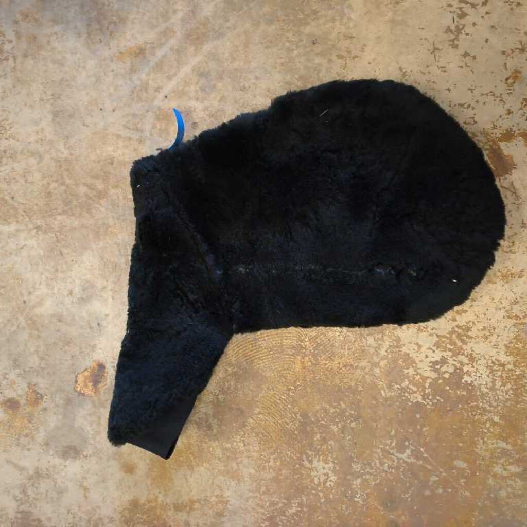 Real fleece seat pad