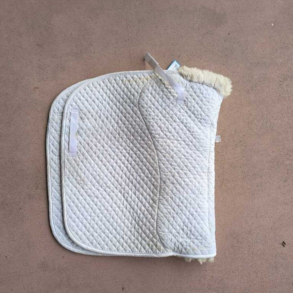 Quilted real fleece Dressage pad