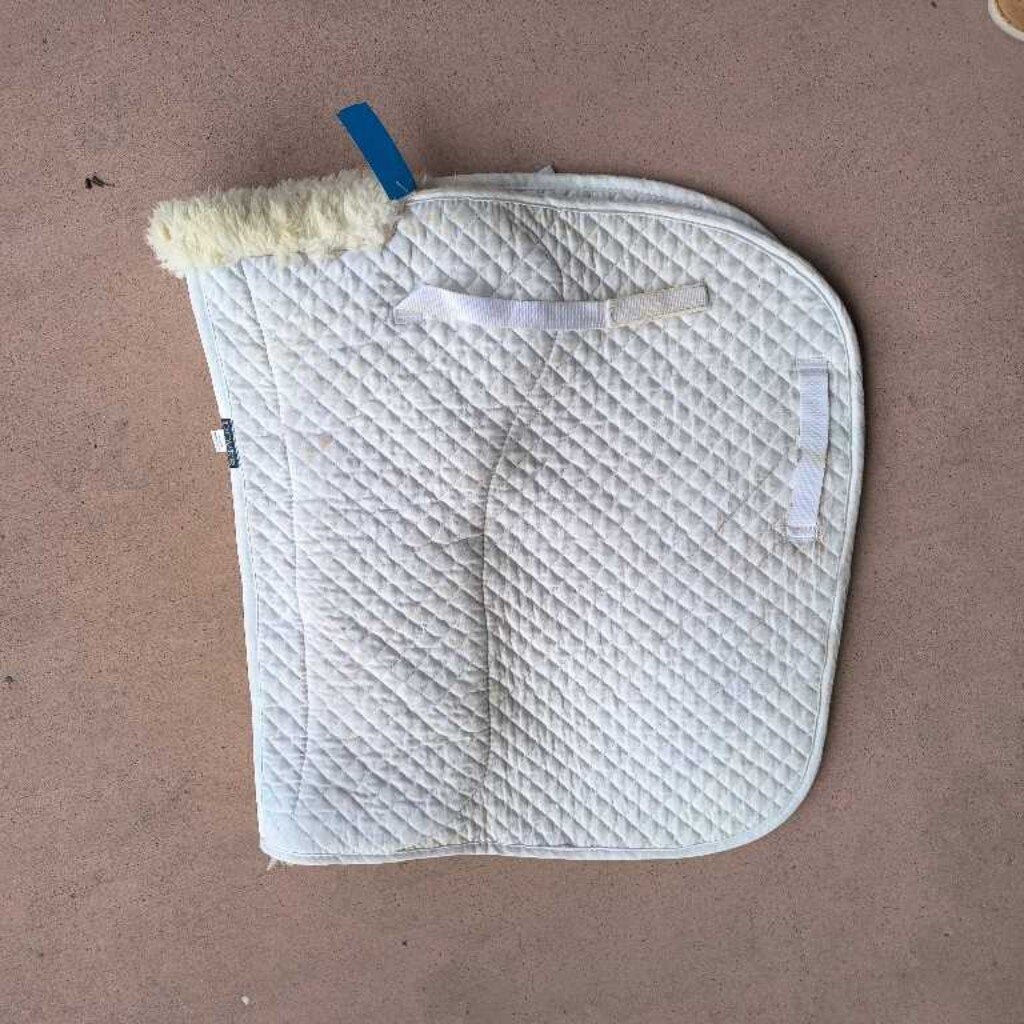 Quilted real fleece Dressage pad
