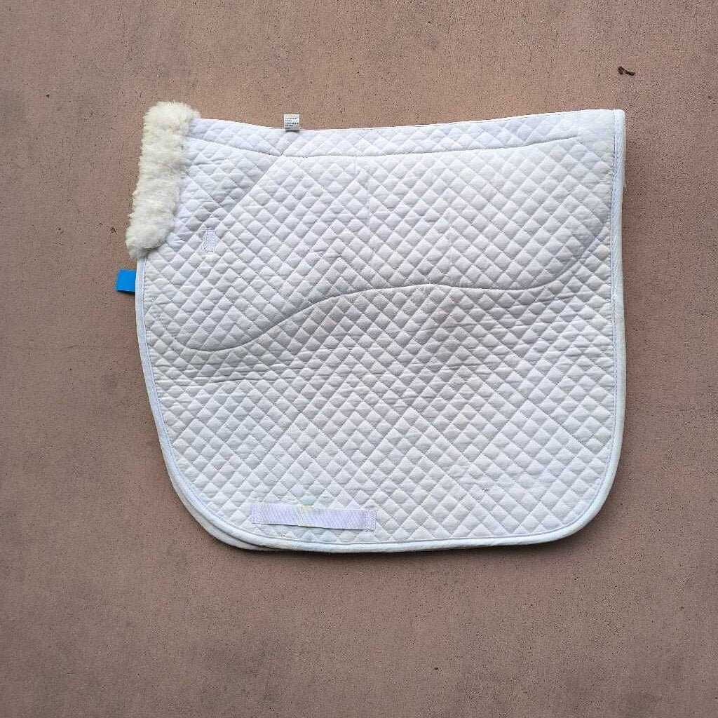 Quilted real fleece Dressage pad