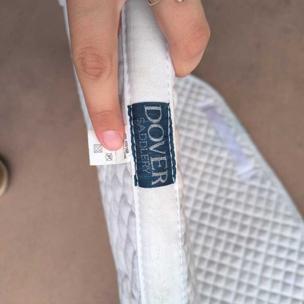 Quilted real fleece Dressage pad